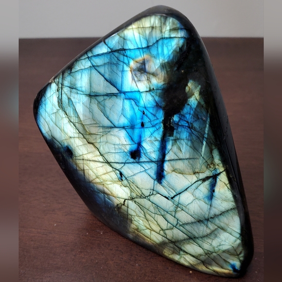 Labradorite Crystal Freeform 0.97 Pounds - Picture 4 of 13